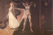 Edvard Munch The Woman oil painting artist